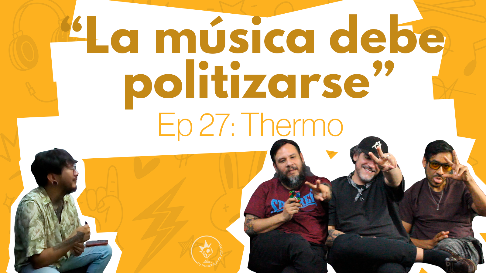 Punkcast entrevista con Thermo La musica debe politizarse portada