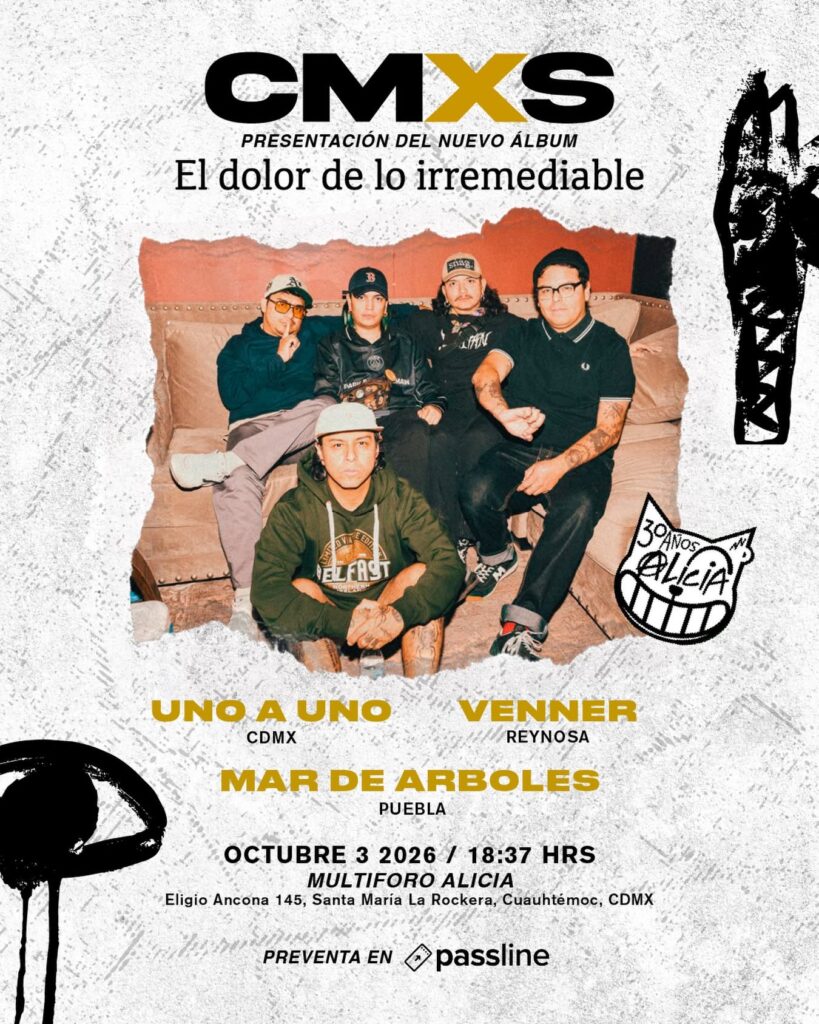 Flyer Camiches Multiforo Alicia CDMX 2026 Punkcast