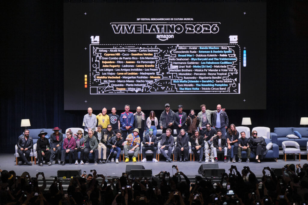 CONFERENCIA DE PRENSA VIVE LATINO 2026 TEATRO METROPOLITAN OCESA PUNKCAST
