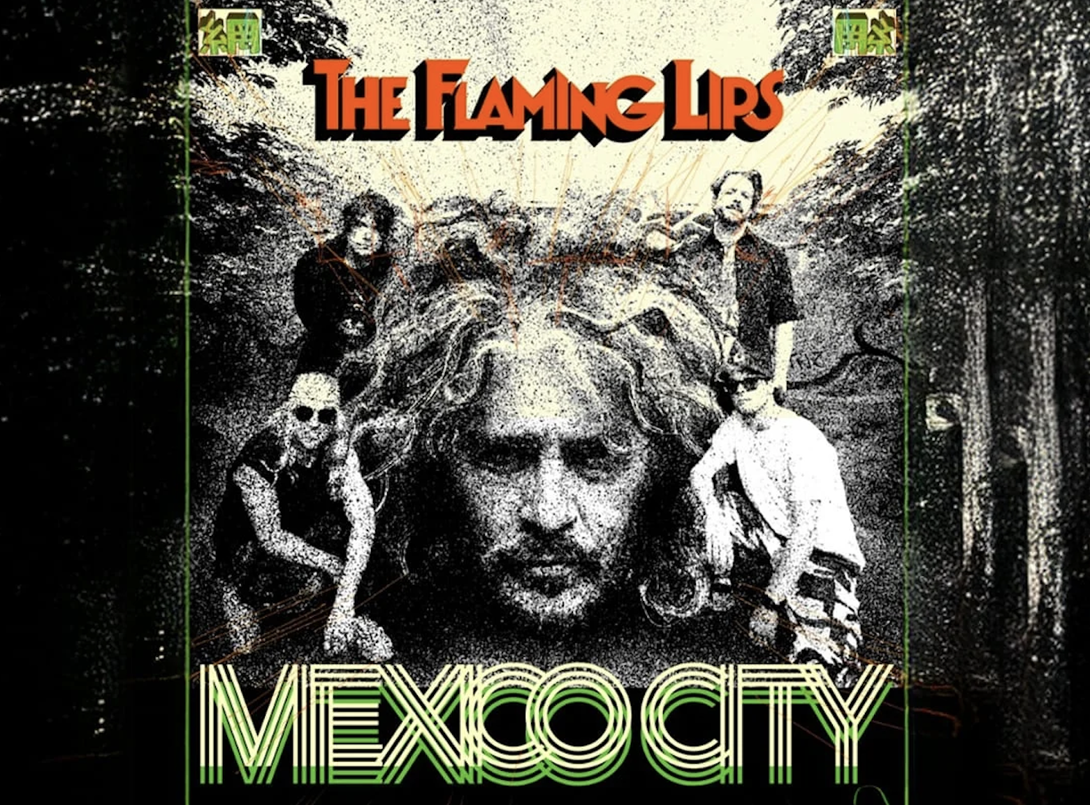 Flyer The Flaming Lips Sextile Gilla Band Unperro Andaluz Velódromo Olímpico cambio a Pabellón Oeste CDMX México 2026 Punkcast