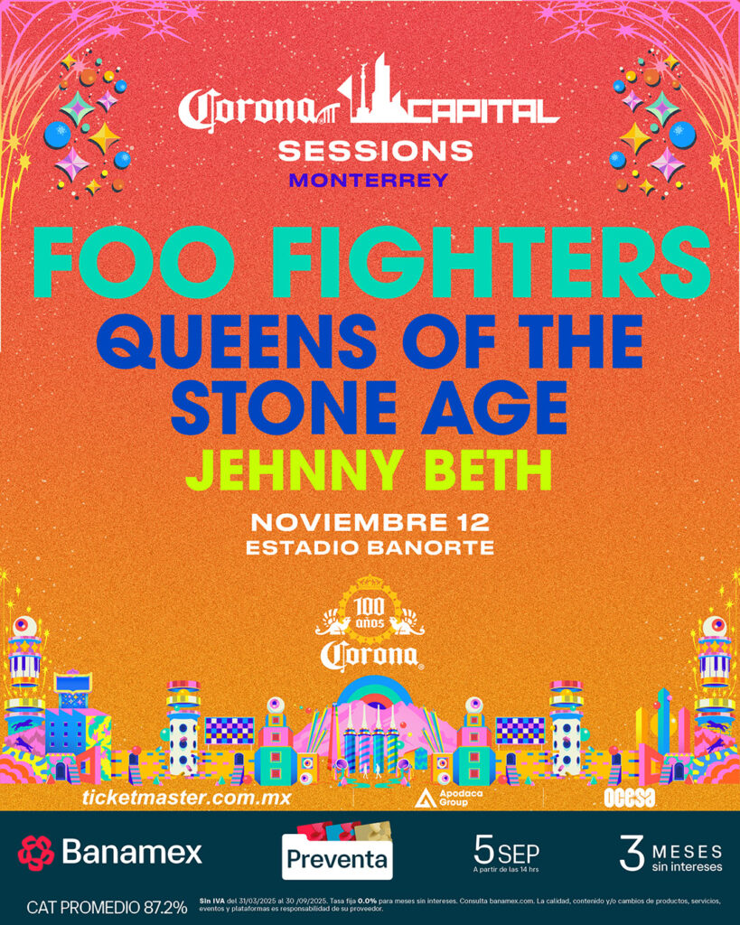 Corona Capital Sessions 2025 Monterrey Foo Fighters Queens of the Stone Age Jehnny Beth Punkcast