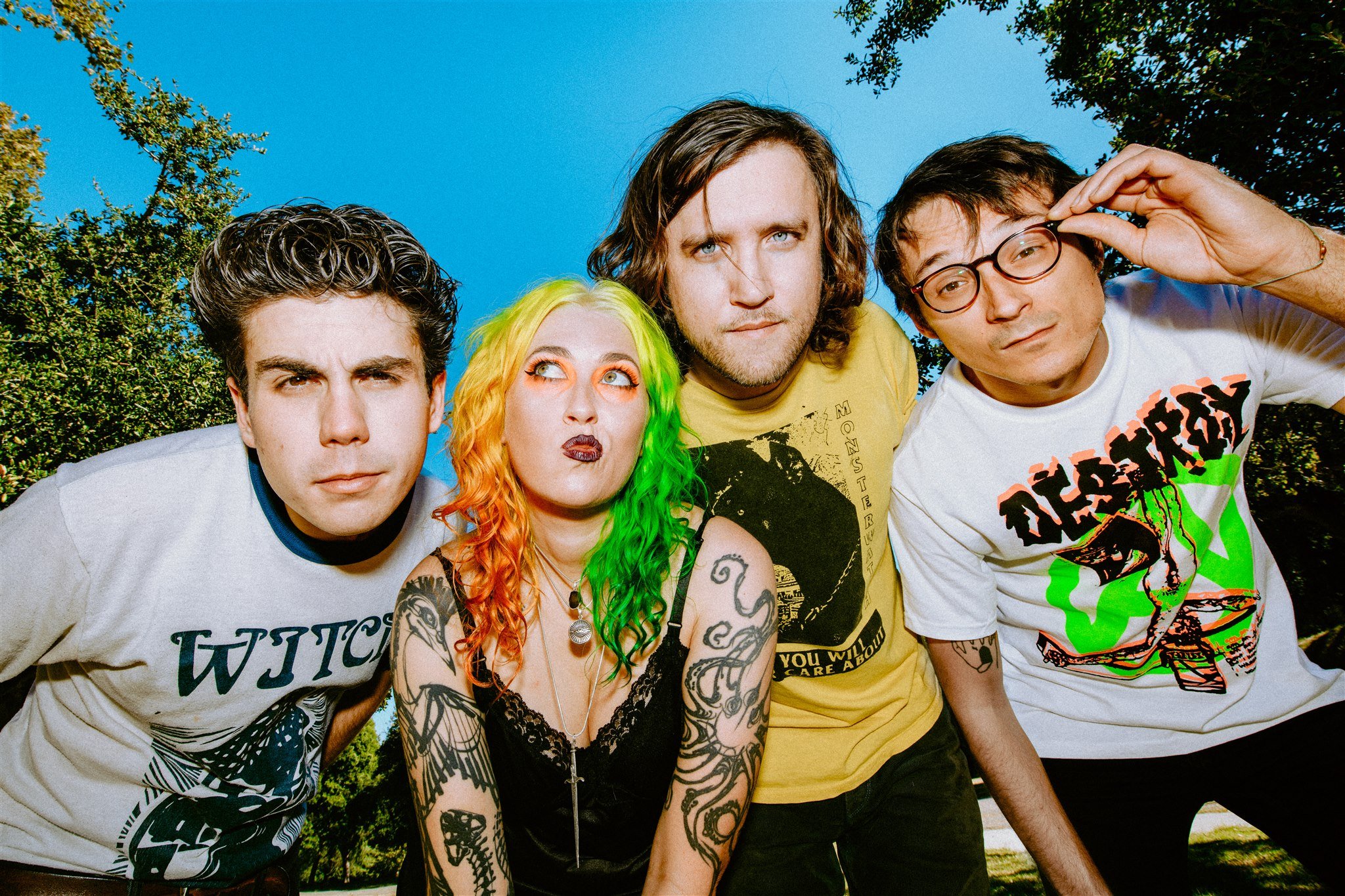 Flyer Frankie and the Witch Fingers 2026 Mexico Foro Indie Rocks Punkcast