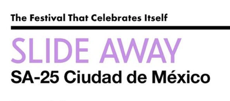 Festival Slide Away 2025 Whirr Nothing No Somos Marineros Mint Field Howless Foro Niebla Lineup Cartel Punkcast