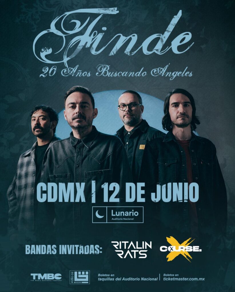 Flyer Finde Lunario Auditorio Nacional junio 2026 CDMX aniversario Buscando Ángeles Punkcast