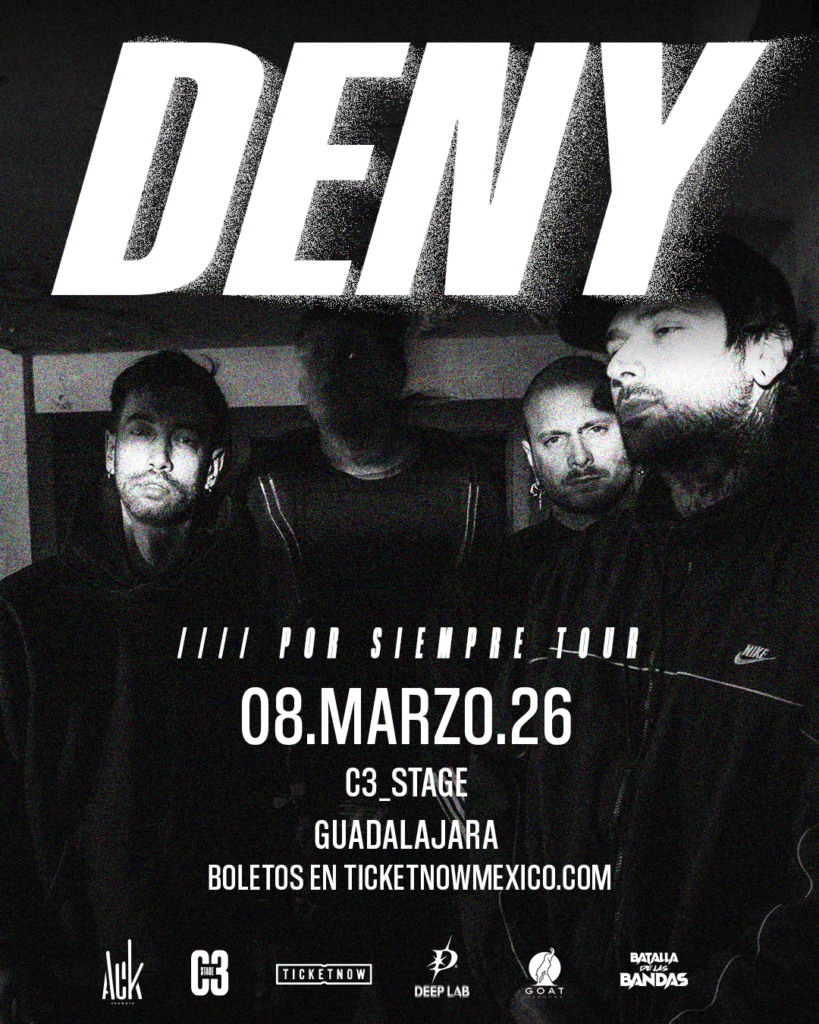 Flyer DENY 2026 Mexico Punkcast Guadalajara