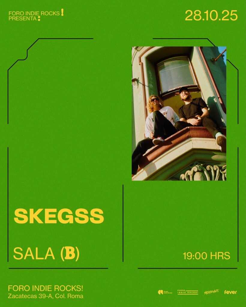 Entrevista con Skeggs Foro Indie Rocks CDMX concierto 2025 PUNKCAST