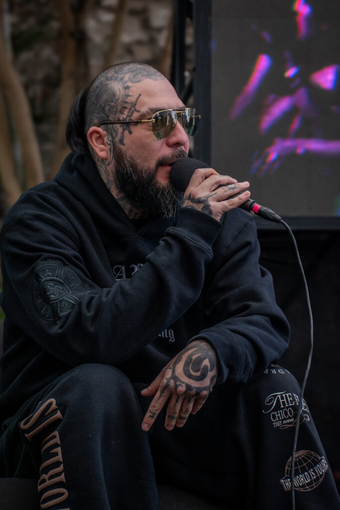 C KAN concierto Pepsi Center enero 2026 conferencia de prensa Punkcast Fotos Carlos Bolaños Tiro Loko, Melodico, Dharius