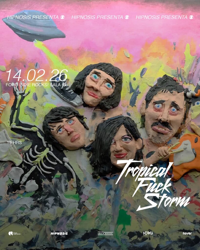 Tropical Fuck Storm Foro Indie Rocks CDMX concierto 2026 Punkcast