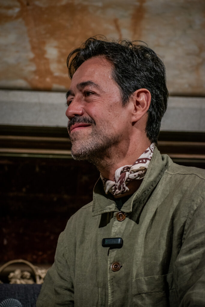 Emmanuel del Real Meme Café Tacvba Conferencia de Prensa Teatro Metropolitan Concierto febrero 2026 La montaña encendida Punkcast Foto Carlos Bolaños